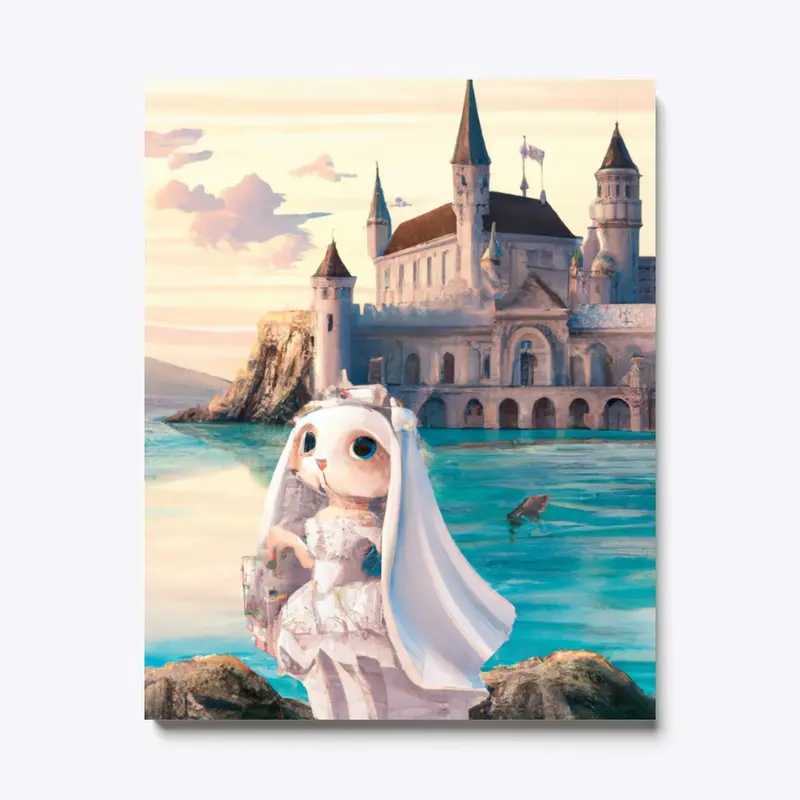 Rabbit Princess Canvas